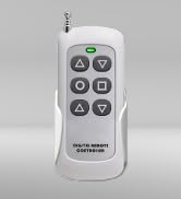 Blütezeit 6-Key Antenna Remote Control Wall Mountable for Automatic Sliding Gate Opener, 433 MHz