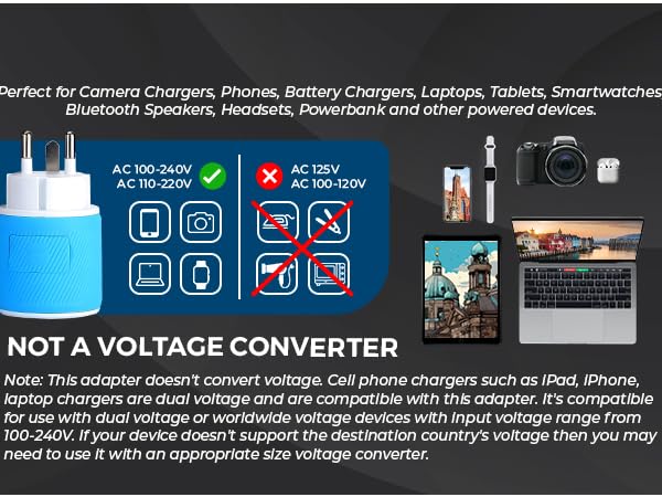 usa to denmark adapter