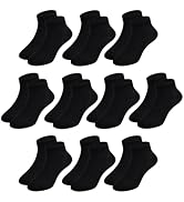hoomore Unisex Kids Ankle Socks,Seamless Low Cut Sport & Everyday Socks for Boys Girls,Soft Breat...