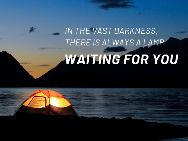 camping lamp