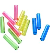 Jowxsx 50 Pcs Multicolor Plastic Pencil Caps Pencil Tip Protector Pencil Extender Desk Supplies H...