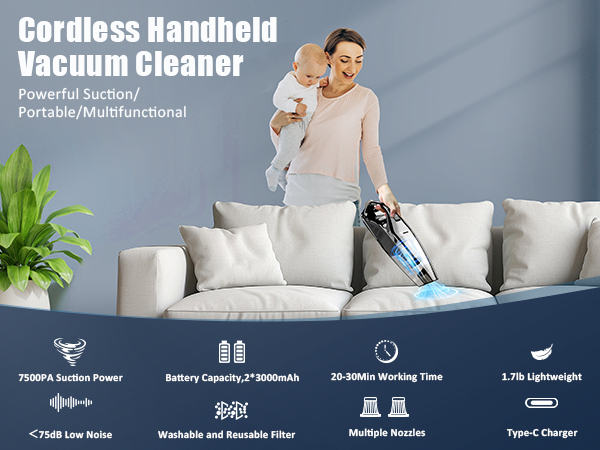 dust busters cordless rechargeable