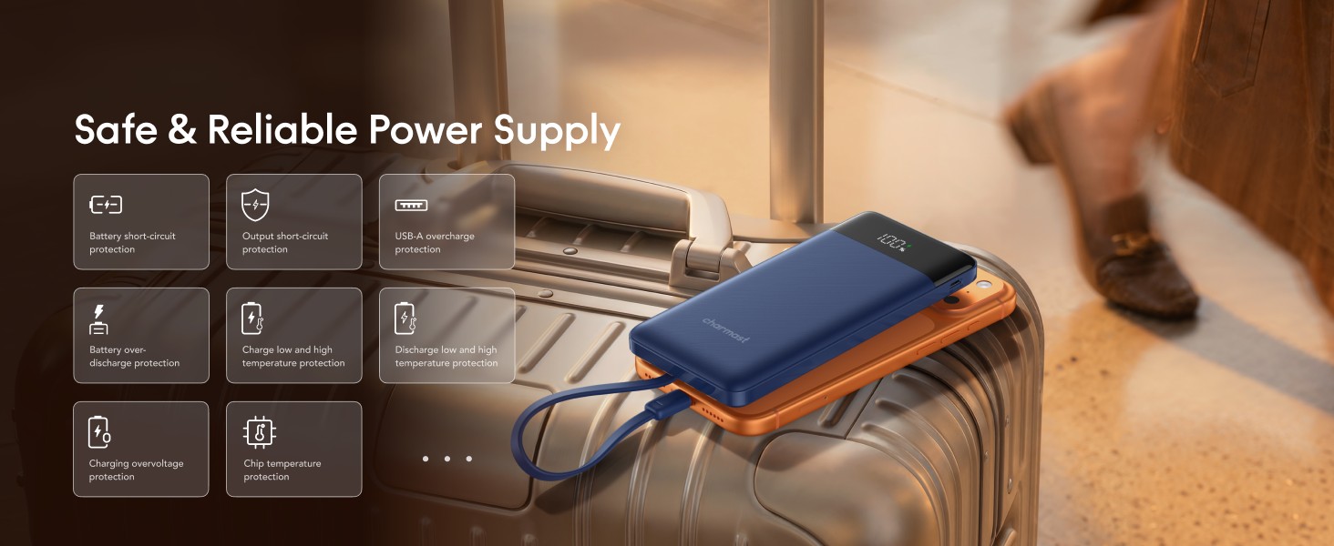 21 layer protection systems,protect your chagring devices also the power bank itself