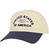 United States of America 1776 Snapback Hat - Cotton Adjustable Baseball Cap Embroidered American ...