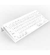 KOTEMON Mini Computer Keyboard Stand - 11.8'' x 5.1'' - Acrylic Keyboard Holder for 78 Keys, Univ...