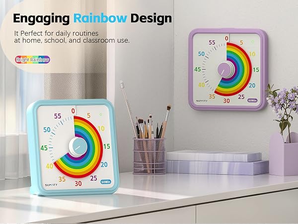 Large visual timer for classroom