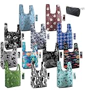 BeeGreen 12 Pack Bulk Reusable Grocery Bags Shopping Bags for Groceries Cloth Bags Christmas Gift...