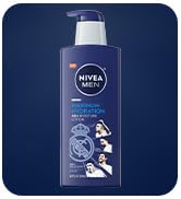 NIVEA MEN Maximum Hydration 48-Hour Moisture Body Lotion for Dry Skin, Aloe Vera Lotion