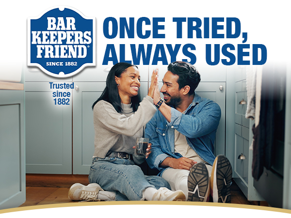 Bar Keepers friend Once tried always used trusted since 1882