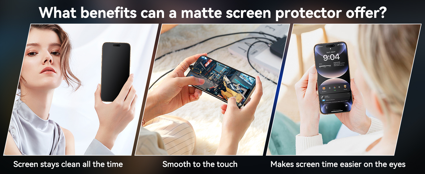 iphone 16 matte screen protector