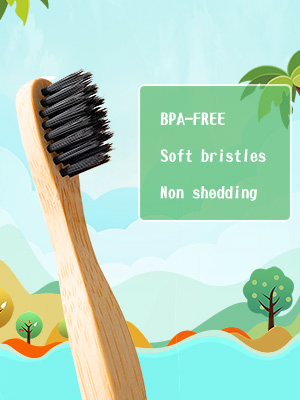 Kids Toothbrush Soft Bristle Toothbrush Kids Bamboo Toothbrushes toddler toothbrush baby toothbrush