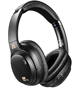 1Mii E700 Wireless Bluetooth Over Ear Headphones with Active Noise Canceling, Hi-Res Audio LDAC/a...