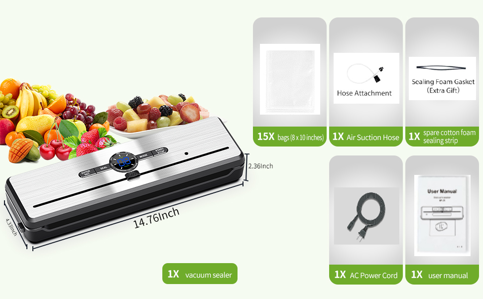 vacuum sealers for food storage
