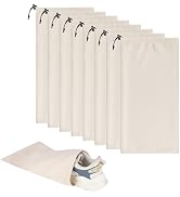 LAKE OF FIRE 8 Pcs Single Shoe Bags for Travel - 18"X9" Packing Shoe Travel Bags for Suitcase, Sh...