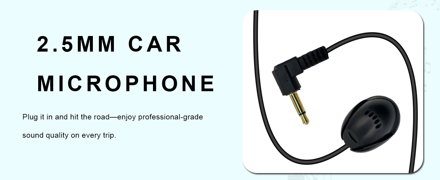 Car Microphone 2.5mm