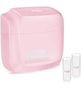 OUDEW Car Trash Can with Lid, Built-in Storage Garbage Bag, Leakproof Vehicle Trash, Car Accessor...