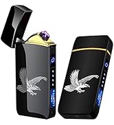 Arc Lighter, Smart Electric Lighter, USB Rechargeable Lighter Windproof Flameless Lighter Lightwe...