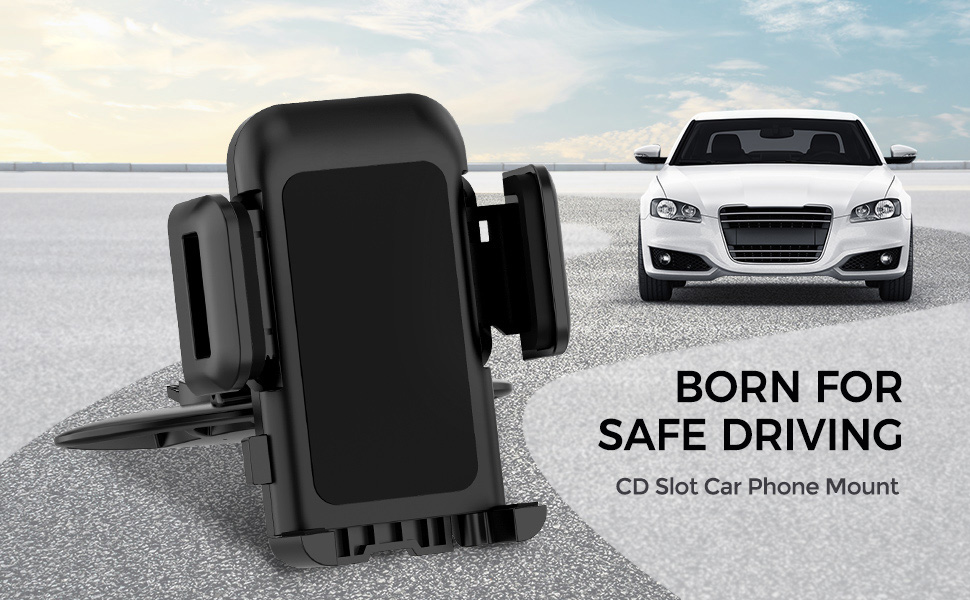 CD Slot Car Phone Mount