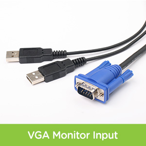 VGA Monitor Input