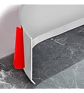Flexible Baseboard Molding Trim, 4 Inch Self-Adhesive Vinyl Wall Base, Peel and Stick Cove Base, ...