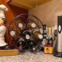 wine rack table