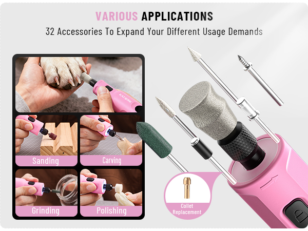 dog nail grinder quiet for large dogs