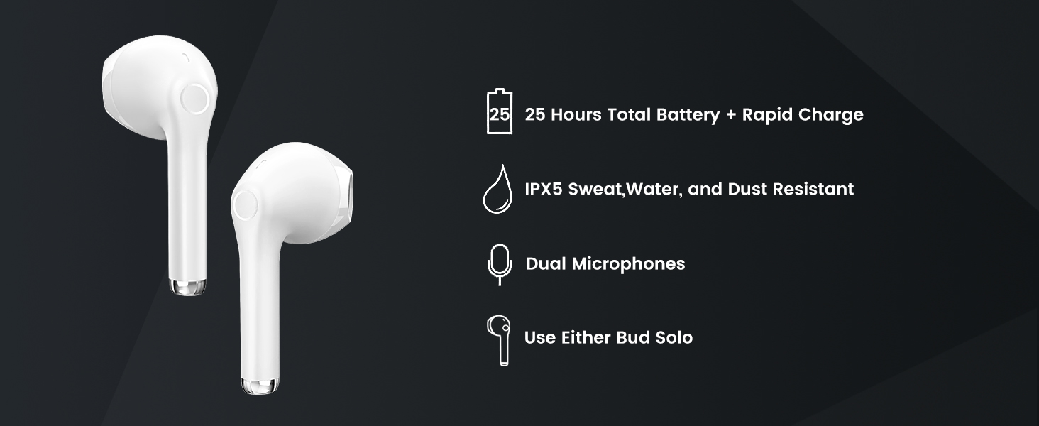 wireless earbuds