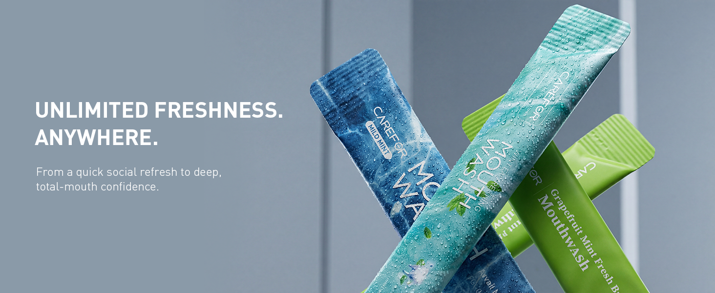 travel mouthwash packets