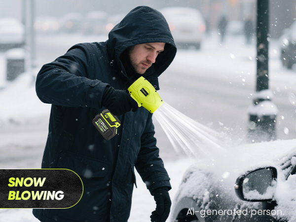 sakerplus blower for snow blowing