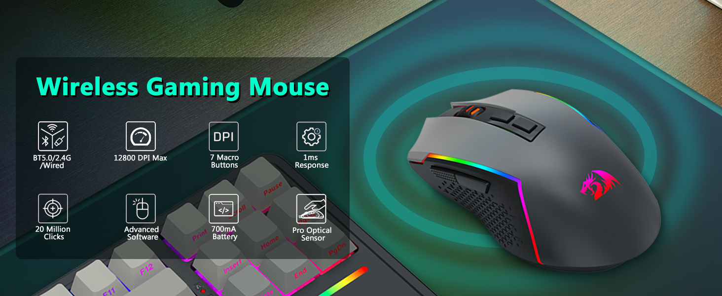 Wireless Gaming Mouse