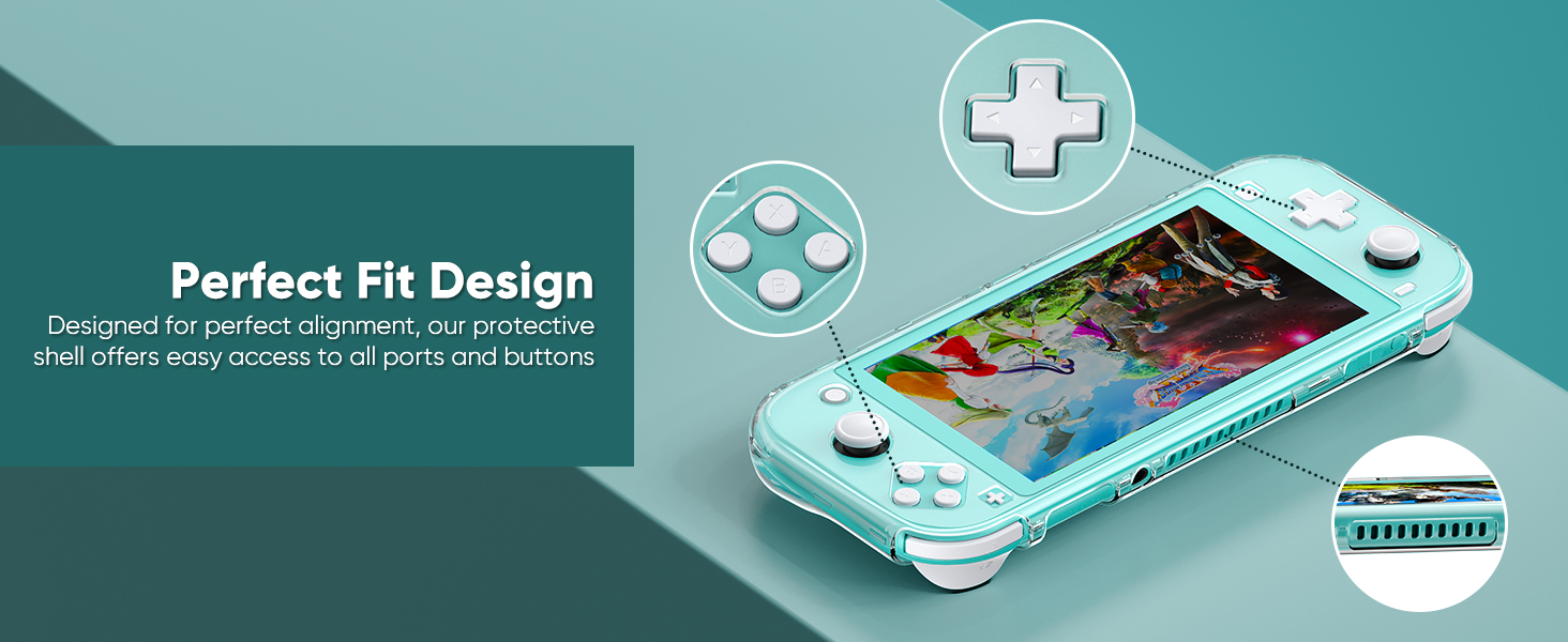 perfect fit case for switch lite