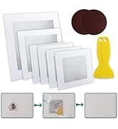 WYIRONG 10 Pack Drywall Repair Kit for Large Holes, 4/6/8 Inch Dry Wall Patch Kits for Erase a Sm...