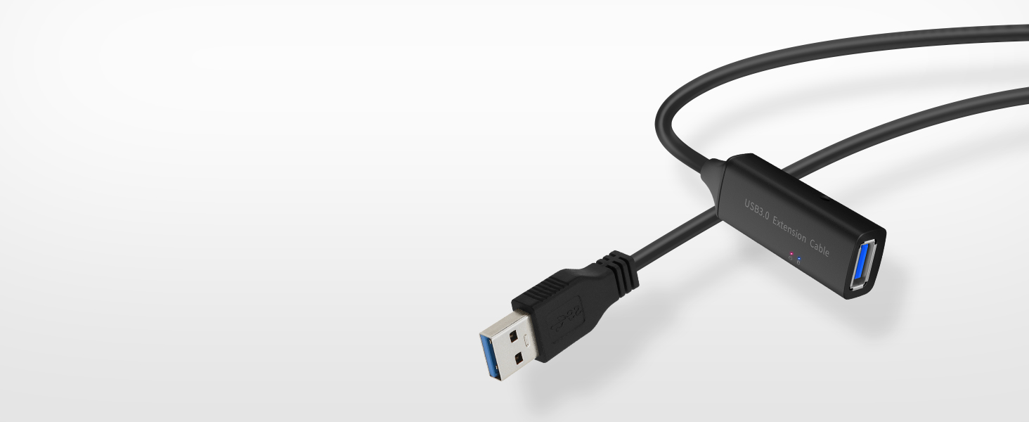 USB 3.0 Active Extension Cable with Chipset Signal Booster