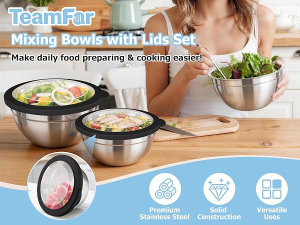 mixing bowls