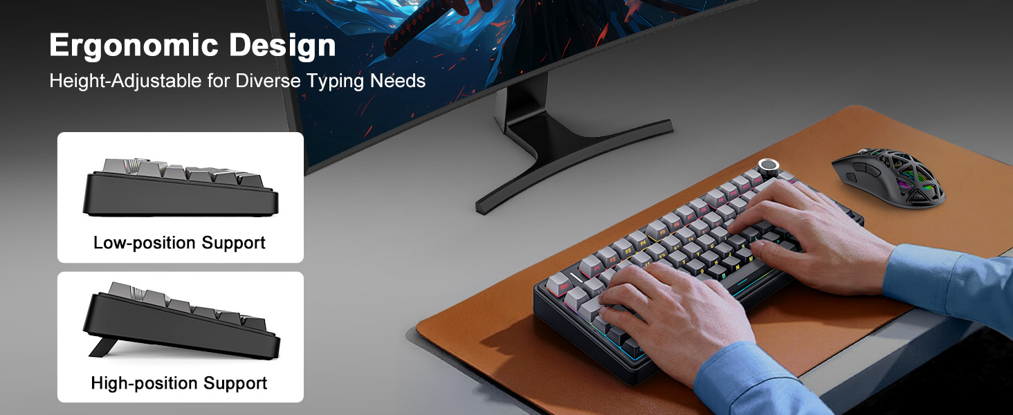 Ergonomic Design keyboard