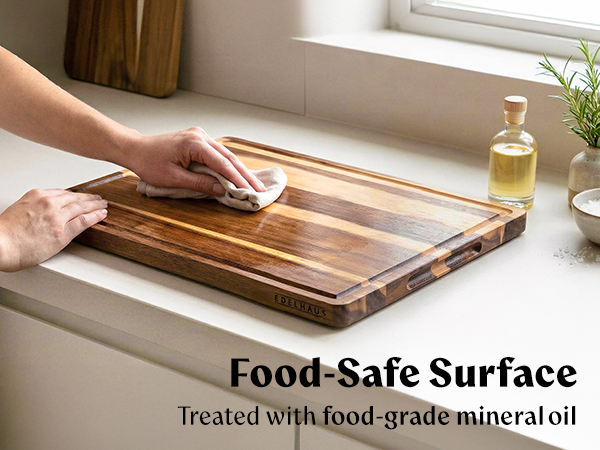 Edelhaus XL acacia cutting board