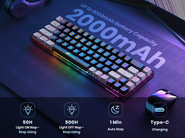wireless gaming keyboard