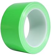 Kwtpsg Light Green Duct Tape Heavy Duty, Waterproof Strong Adhesive Duct Tape for Indoor Outdoor ...