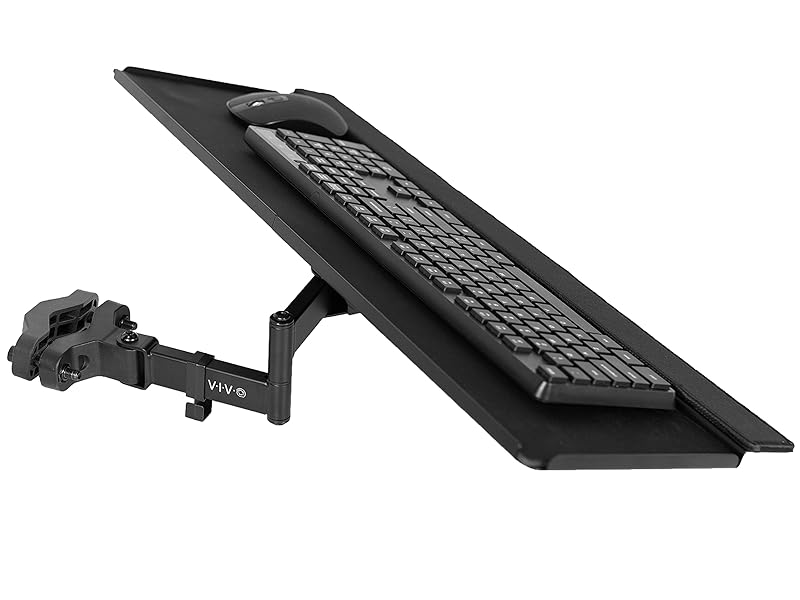 pole clamp keyboard tray