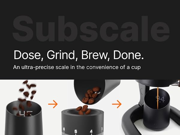 Subminimal Digital Dosing Cup