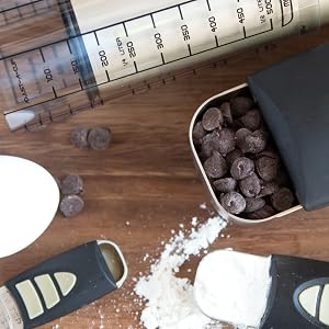 pampered chef coffee scoop polygons measuring spoon cooking gadgets oxo measuring cups cups for