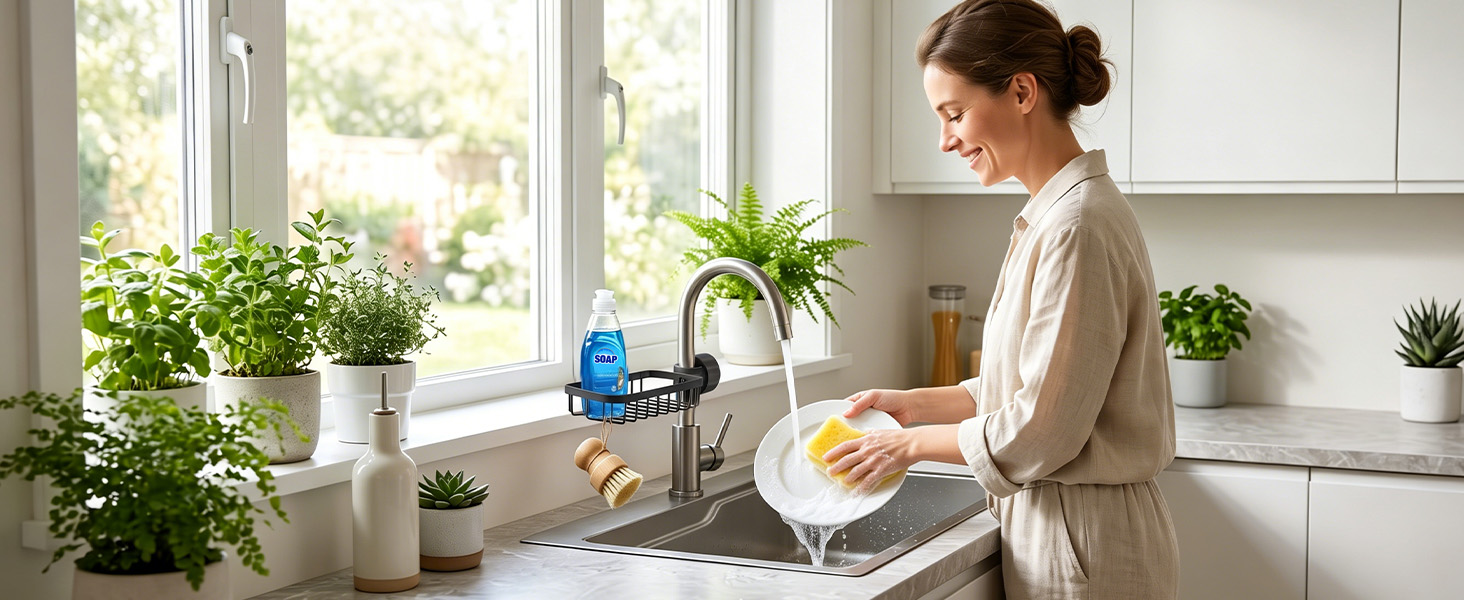 Portable Kitchen Sink Sponge Holder