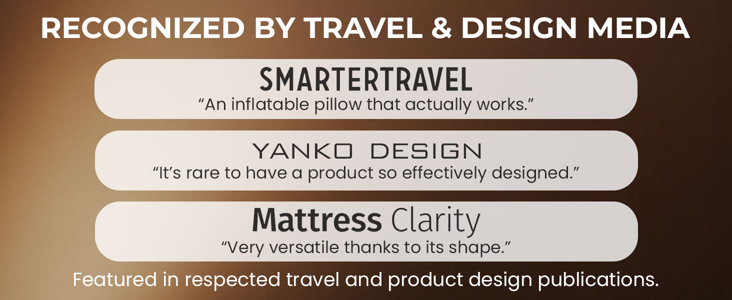 recognized by travel media recommendations
