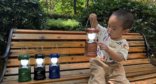 Camping Lantern emergency Flashlights Equipment Portable Outdoor LED Lantern Collapsible lamp