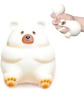 Bear Squishy Stress Balls for Adults & Kids, Stretchy Sensory Squeeze Toys, Stress Relief Squeeze...