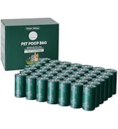 ATIFBOP Dog Poop Bags Rolls, Extra Thick and Leak-proof Recycled Poop Bags for Dogs, 600 Bags 40 ...