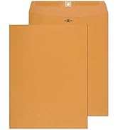 Clasp Envelopes - 10x13 Inch Brown Kraft Catalog Envelopes with Clasp Closure & Gummed Seal – 28l...