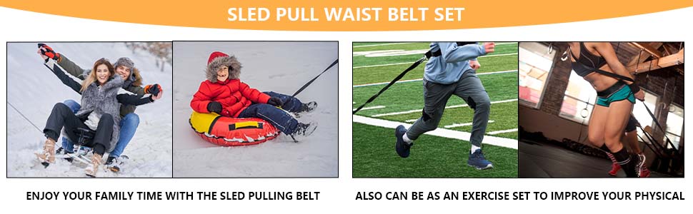 SLED PULLING BELT
