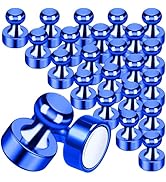 GOOZADA 24Pcs Blue Strong Fridge Magnets Blueberry Small Magnet Refrigerator Magnets for Whiteboa...