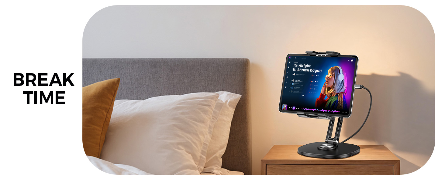 tablet stand for bed